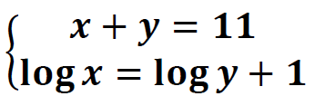 ejercicios de sistemas de ecuaciones logaritmicos resueltos