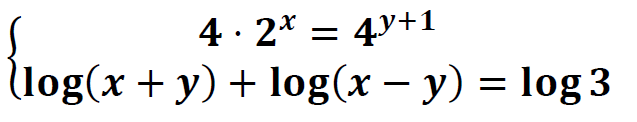 sistemas de ecuaciones logarítmicas y exponenciales 1 bachillerato resueltos