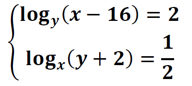 sistemas de ecuaciones con logaritmos aplicandola definición