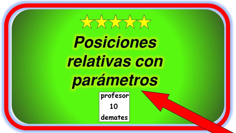 ejercicios posiciones relativas con parametros 2 bachillerato rectas coplanarias resueltos