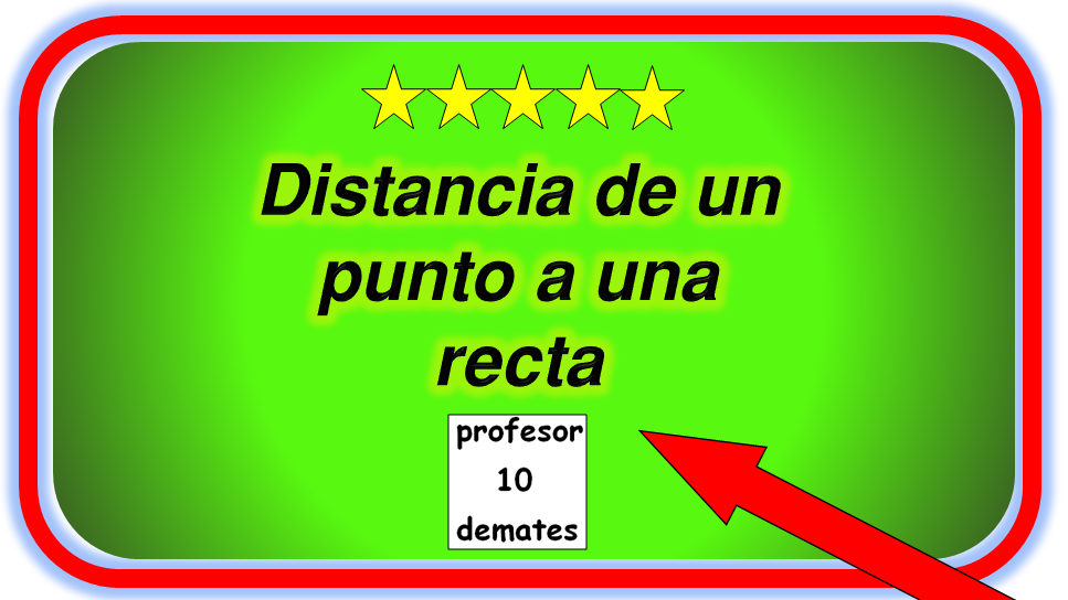 distancia de un punto a una recta ejercicios 2 bachillerato resueltos problemas ejemplos