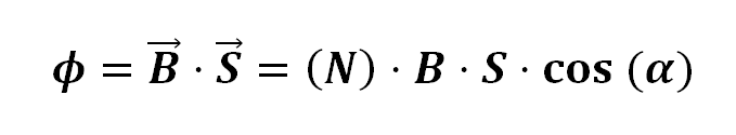 Resultado de imagen para flujo magnÃ©tico formula