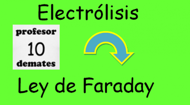 Electrólisis Ejercicios resueltos Ley de Faraday Química