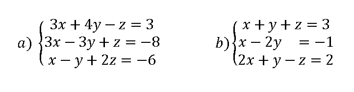 metodo de gauss 3x3 explicacion y ejercisios resueltos paso a paso