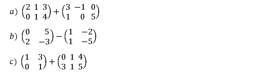 operaciones con matrices