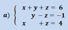 sistema compatible determinado clasificado por el teorema de rouche frobenius 