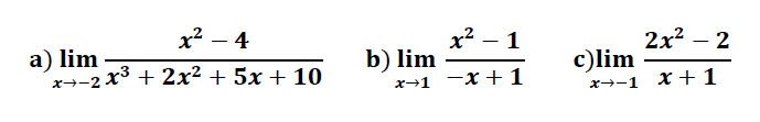 indererminaciones 0/0 limites ejercicios resueltos