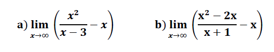 ejercicios resueltos de limites indeterminacion infinito menos infinito