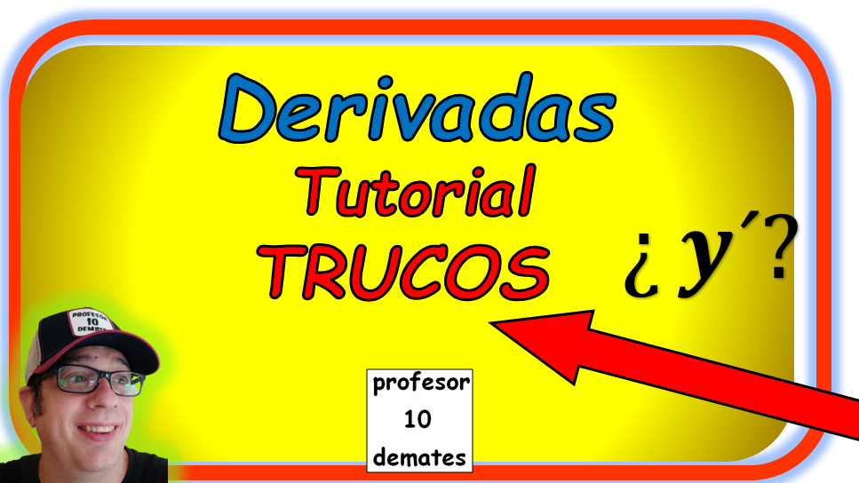 aprender a calcular derivadas desde cero tutorial derivar funciones bachillerato