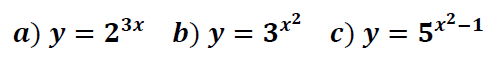 ejemplo derivar funciones exponenciales