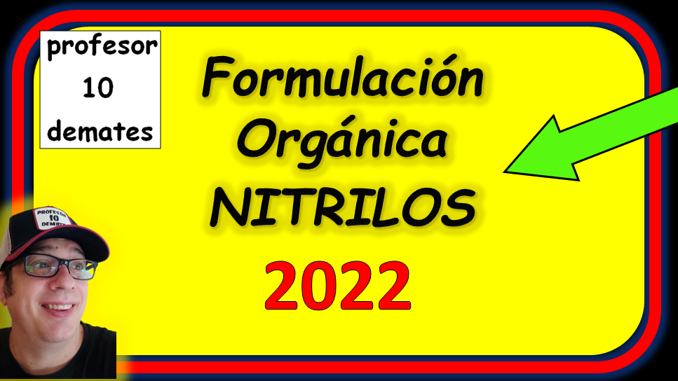 nitrilos como formular y nombrar 1 bachillerato 2 ejercicios resueltos