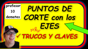 puntos de corte de una funcion 4 eso 1 bachillerato