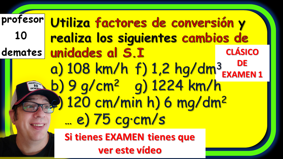 ejercicios resueltos de conversión de unidades 2 ESO física y química