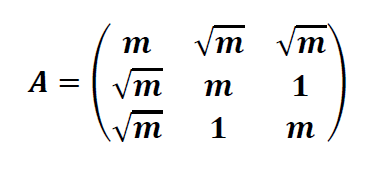 como calcular la inversa de una matriz con parámetros 2 bach