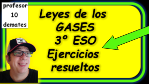 ejercicios de leyes de los gases 3 ESO con solución paso a paso de exámenes
