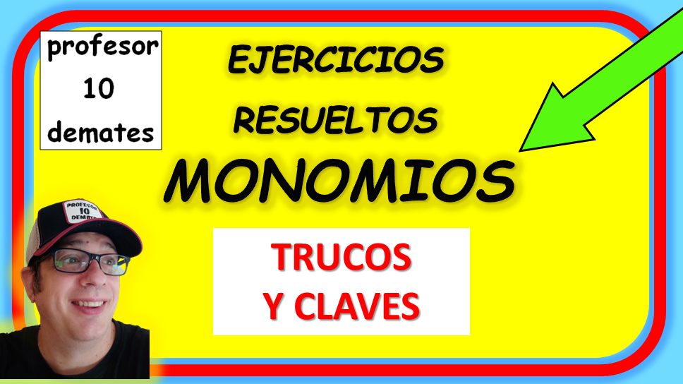 monomios ejercicios resueltos 2 ESO pdf