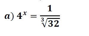 Ejercicios de ecuaciones exponencilaes 4 ESO con solución paso a paso tutorial tipo I