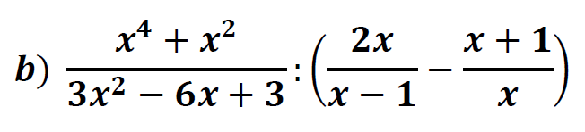 fracciones algebraicas ejercicios resueltos 4 eso