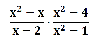 multiplicación de fracciones algebraicas ejercicios resueltos paso a paso desde cero