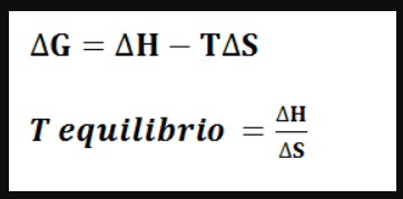 temperaatura de equilibrio termodinamica 2 bachillerato