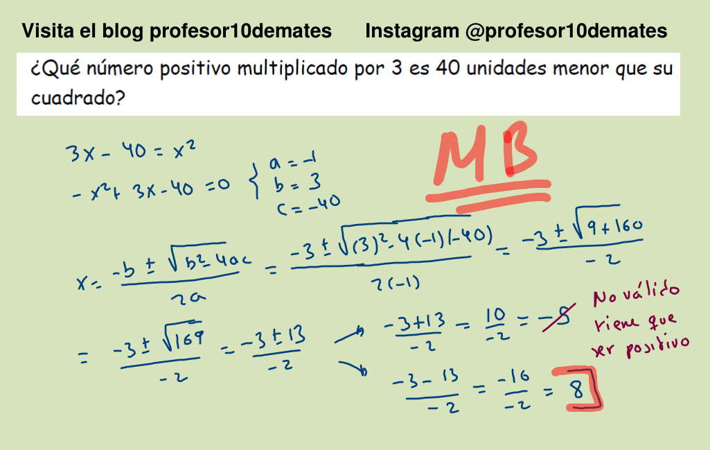 ecaciones 2 grado 2 ESO problemas resueltos con solucion paso a paso de examenes