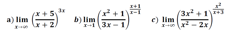 limitres indeterminacion 1 elevado a infinito ejercicios resueltos pdf 2 bachillerato